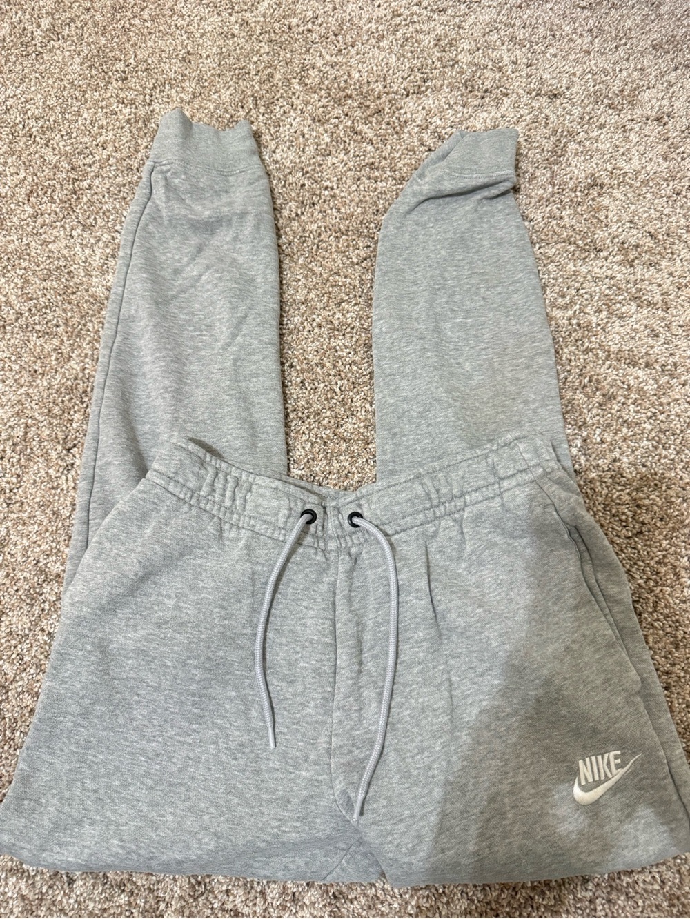 Nike Gray Women's Fleece Jogger Pants
